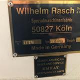 Wilhelm-Rasch Chocolate Tempering Machine Type TR40 11