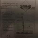 Gabler WLS Type FP150 Liquid Filler for Center Filled Gum 4