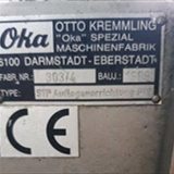 OKA Foam Kiss Chocolate Depositor Type TBA 800 10