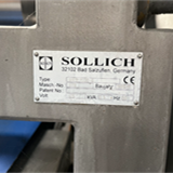 Sollich Slab Forming line with Assted Spreader & Slitter.  (9)