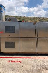 Stainless steel wafer sheet cooling cabinet