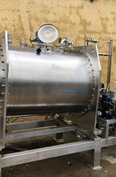 All Stainless Steel Horizontal Chocolate Or Jam Mixing Tank
