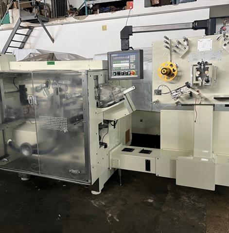 Sapal Die Fold Foil Wrapping Machine with Band Roll Wrapping Option