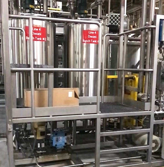 DSI Two Tank Mineral Injection Skid